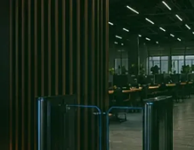 Lobby and operations floor